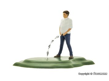Viessmann 1534 Mann muss mal in Jeans, bewegt - H0 (1:87)