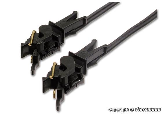 Viessmann 5048 Stromführende Kupplungen, 2-polig, 1 Paar - H0 (1:87) | Bild 1
