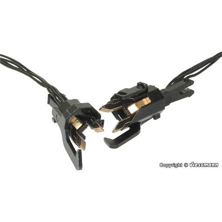 Viessmann 5071 Stromführende Kupplungen, 4-polig, 1 Paar - H0 (1:87)