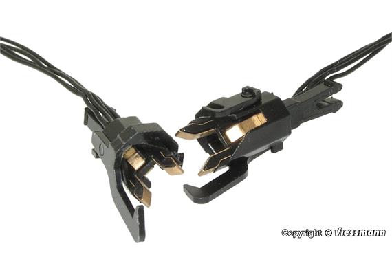 Viessmann 5071 Stromführende Kupplungen, 4-polig, 1 Paar - H0 (1:87)