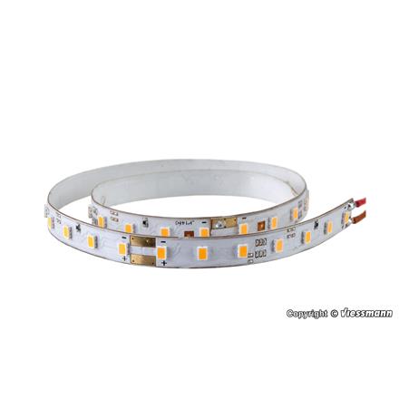 Viessmann 5086 LED-Leuchtstreifen 5 mm breit mit 42 LEDs warmweiss - H0, H0m, N