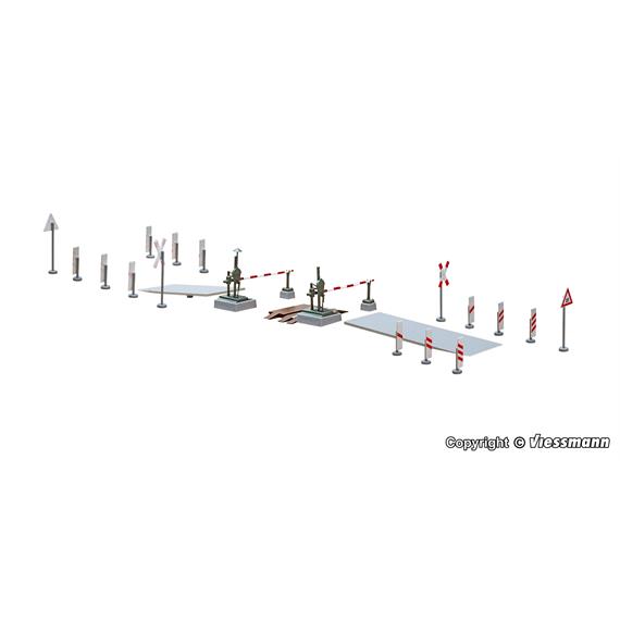 Viessmann 5100 Bahnschranke, vollautomatisch - H0 (1:87) Viessmann 5100 Bahnschranke, vollautomatisch - H0 (1:87)