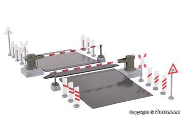 Viessmann 5108 Bahnschranke EBÜT 80 vollautomatisch, H0 1:87