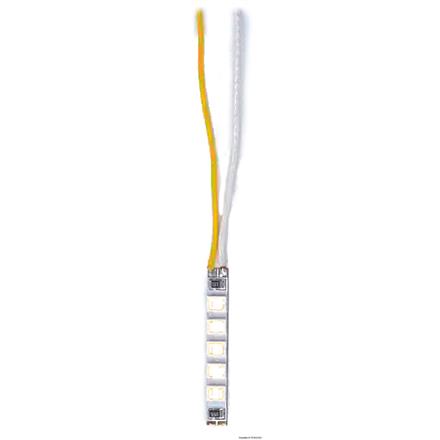 Viessmann 5159 Mini LED-Leuchtstreifen 2,3 mm breit, mit 5 LEDs weiss, 4 Stück - H0