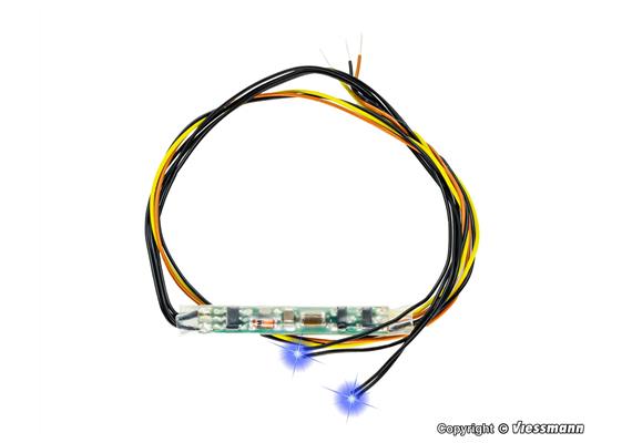 Viessmann 5271 Mini-LED blau 2 Stück mit Mikro-Blinkelektronik