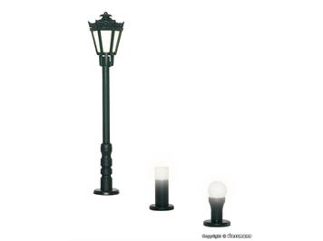 Viessmann 6160 Gartenleuchten-Set,schwarz - H0 (1:87)