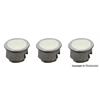 Viessmann 6340 Einbaustrahler modern, LED warmweiss, 3 Stück - H0 (1:87)
