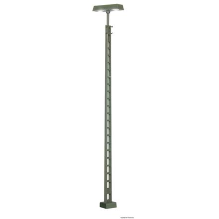 Viessmann 63631 Gittermastleuchte mit Kontaktstecksockel, 2 LEDs weiss - H0 (1:87)