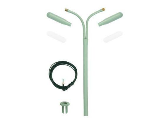 Viessmann 6623 Peitschenleuchte doppelt Spur N