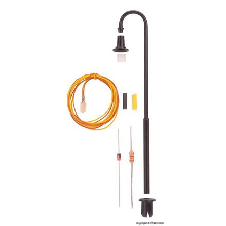 Viessmann 6724 Bausatz Bogenleuchte, LED weiss - H0 (1:87)