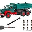 Viessmann 8002 CarMotion Basis Startset, MAGIRUS DEUTZ 3-achs Muldenkipper - H0 (1:87) | Bild 1