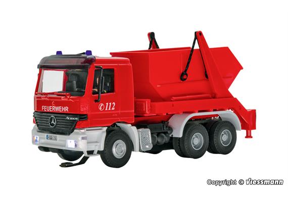 Viessmann 8053 Feuerwehr MB ACTROS 3-achs Absetzkipper - H0 (1:87) | Bild 2