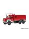 Viessmann 8055 Feuerwehr MAGIRUS JUPITER FlKfz 3800/400 3-achs mit Rundumleuchte - H0