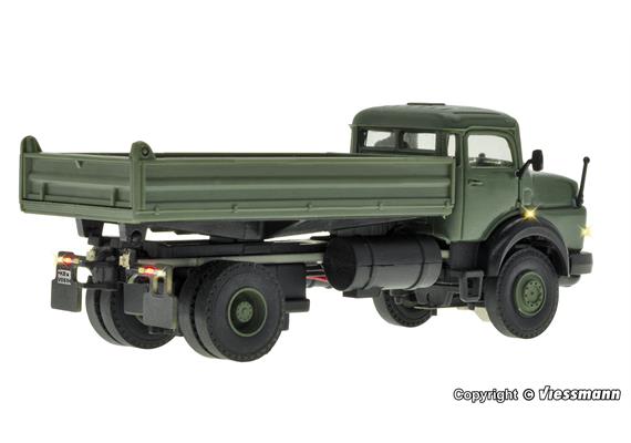 Viessmann 8161 MB Rundhauber 2-achs mit Kipp-Pritsche, Militär, Basis - H0 | Bild 3