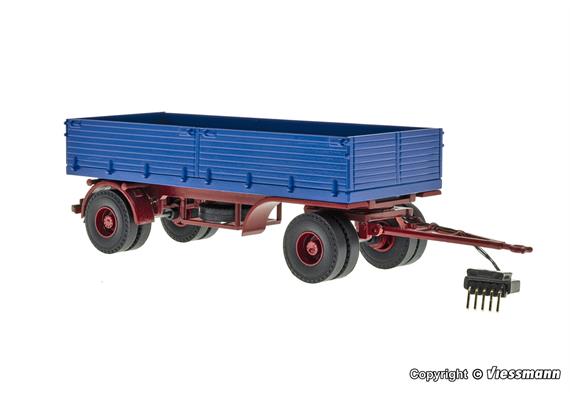 Viessmann 8218 2-achs Anhänger mit langem Radabstand, Funktionsmodell - H0 (1:87) | Bild 2