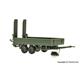 Viessmann 8220 Tandem Tieflader, Militär, Funktionsmodell - H0 (1:87)