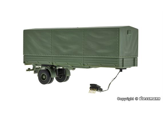 Viessmann 8221 1-achs Planensattelauflieger, Militär, Funktionsmodell - H0 (1:87) | Bild 2