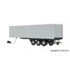 Viessmann 8226 3-achs Koffersattelauflieger mit Unterfahrschutz, Funktionsmodell - H0