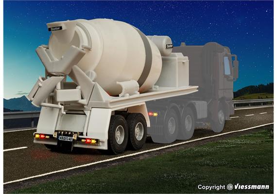 Viessmann 8230 MB ACTROS 2-achs Betonmischauflieger, Funktionsmodell - H0 (1:87) | Bild 5