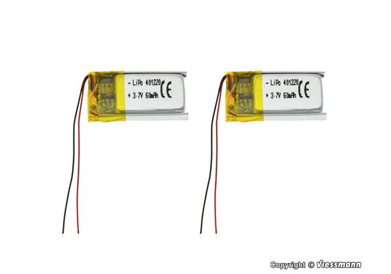Viessmann 8418 Akku für MB ACTROS Fahrzeuge, 2 Stück - H0 (1:87)