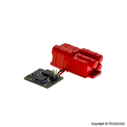 Viessmann 8450 Nachrüst-Set Sound für MAGIRUS Eckhauber, rot - H0 (1:87)