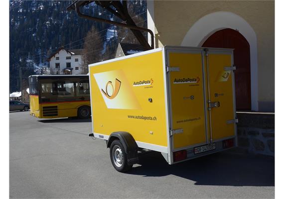 VK Modelle 04235 Einachsiger Anhänger Schweizer Post (CH) | Bild 2