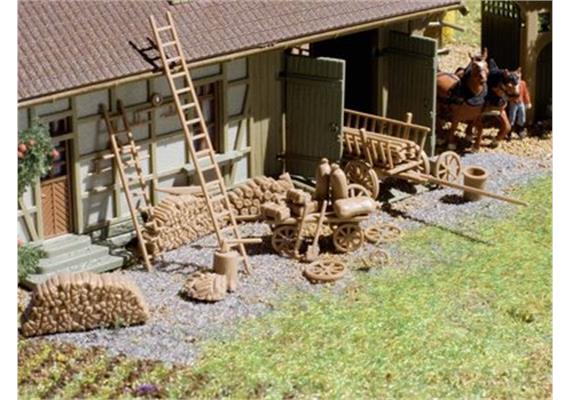 Vollmer 3699 Ausstattung zum Bauernhof Spur H0