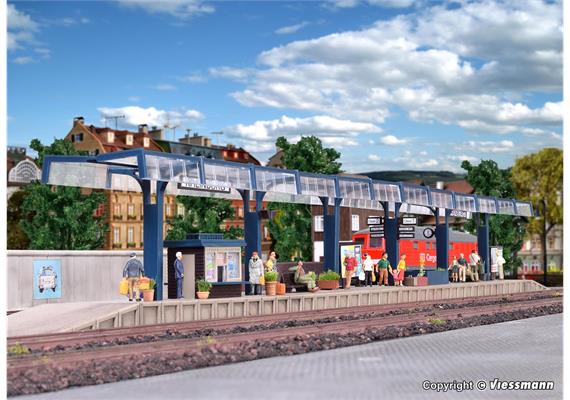 Vollmer 43532 Bahnsteig 615 mm, H0 | Bild 2