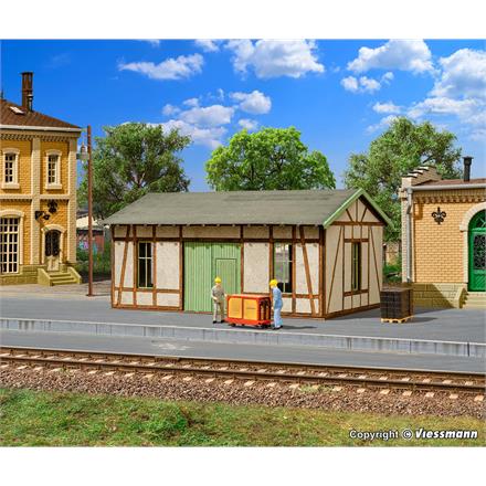Vollmer 45640 Werkstatt mit Putz-/Fachwerkfassade - H0 (1:87)