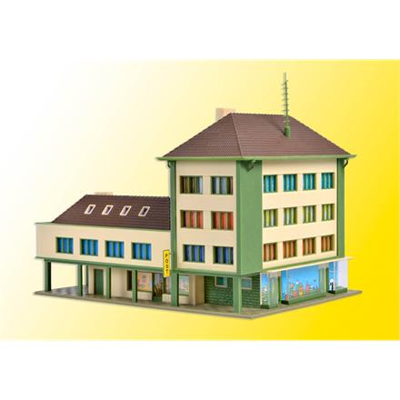 Vollmer 47724 Postamt mit Nebengebäude und Bushaltestelle N