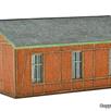 Vollmer 49380 Werkstatt mit Ziegel-/Fachwerkfassade - Polyplate Bausatz - TT (1:100) | Bild 3