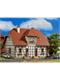 Vollmer Siedlungshaus mit Fachwerk Spur H0