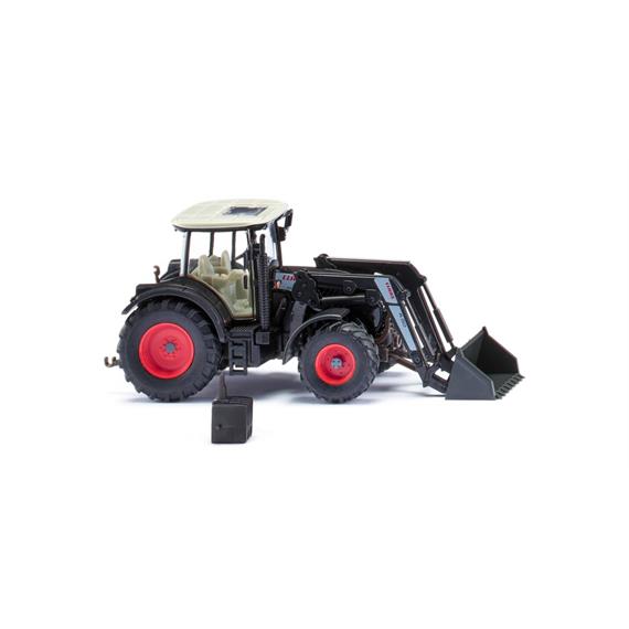 Wiking 036312 Claas Arion 640 mit Frontlader 150 - schwarz - H0 (1:87)