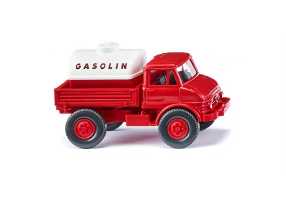 Wiking 037109 Unimog U 406 "Gasolin", Massstab 1:87