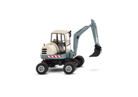 Wiking 065809 Mini-Bagger - alpenblau - H0 (1:87)