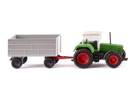 Wiking 096003 Fendt Favorit mit Anhänger - N (1:160)