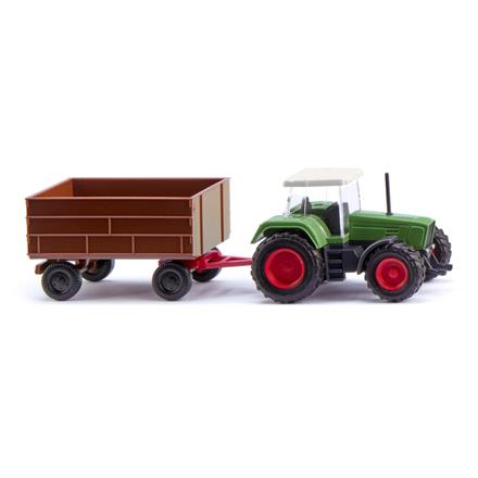 Wiking 096004 Fendt Favorit mit Anhänger - N (1:160)