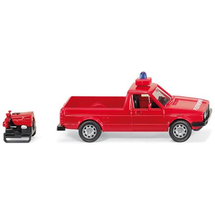 Wiking 60123 VW Caddy I Feuerwehr mit Tragkraftspritze