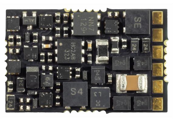 ZIMO MN140E24 E24-Miniatur-Decoder, 13,5 x 8,7 x 2,3 mm - 0,7 A - 8+2 FA | Bild 3