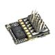 ZIMO MN140P12 Miniatur-Decoder PluX12, 0.7A, 6 Funktionsausgänge, 13.5 x 8.3 x 2,5 mm