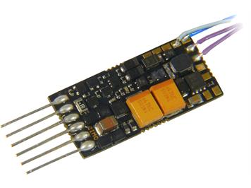 ZIMO MS490N Miniatur Sound-Decoder, 0.7A, 4 Fu-Ausgänge, 6pol. Direktschnittstelle