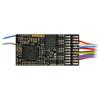 ZIMO MS450 Sounddecoder an Litzen, 1,2A, 12 FU-Ausgänge, Energiesp.-Anschluss - H0