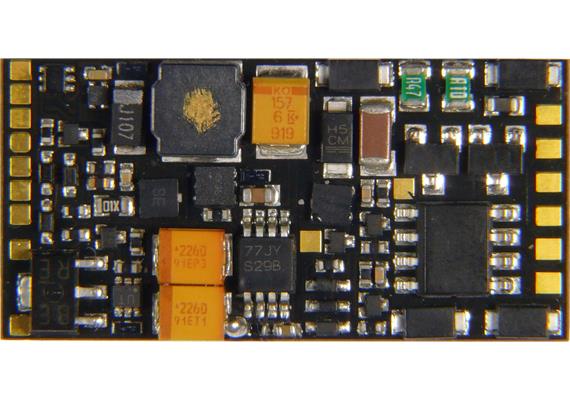 ZIMO MS450P22 Sounddecoder PluX22, 1,2A, 12 FU-Ausgänge, Energiesp.-Anschluss - H0 | Bild 3