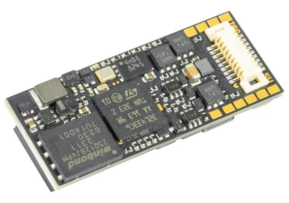 ZIMO MS581N18G N-Sound-Decoder, 0,8A, 6 Fu-Ausgänge, Next18, inkl. Goldcaps | Bild 1