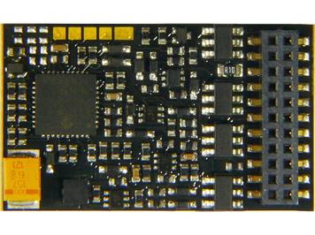 ZIMO MX676VD Hochleistungs-Funktions-Decoder, 26x15x3,5mm, 1,8A, 8 Fu-Ausgänge, NiederspA.